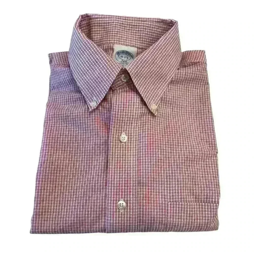 Brooks Brothers Dress Shirt Size 15